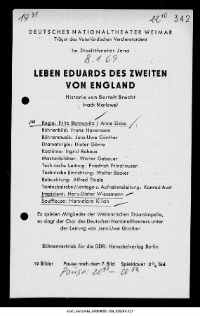 Leben Eduards des Zweiten von England
