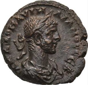 Aurelian (270-275 n. Chr.): Alexandria / Ägypten, 270 n. Chr. – Tetradrachme