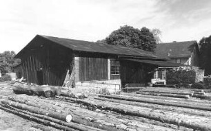 Weißenberg-Maltitz. Schneidemühle Schade, dicht an der ehem. sächs.-preuß. Grenze