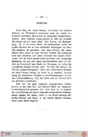 Dritter Teil: Der Sieg des neuen Sehens (1430-1460), Schluß