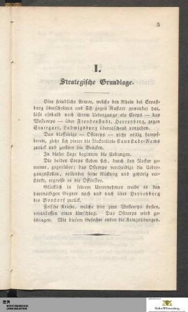 I. Strategische Grundlage