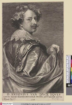 Antonius van Dyck [Porträt des Anton van Dyck; Anthony van Dyck; Zelfportret van Anthony van Dyck]