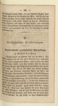 II. Geschichtliche Darstellungen