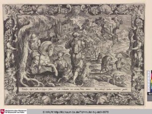 [Die Gams-Jagd; Hunt for chamois]