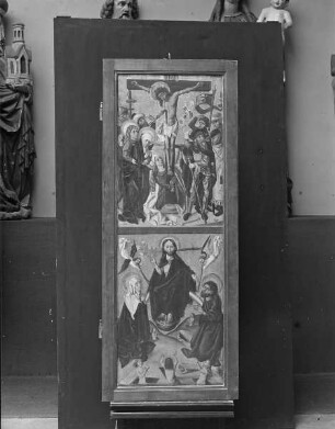Kreuzigung und Salvator Mundi