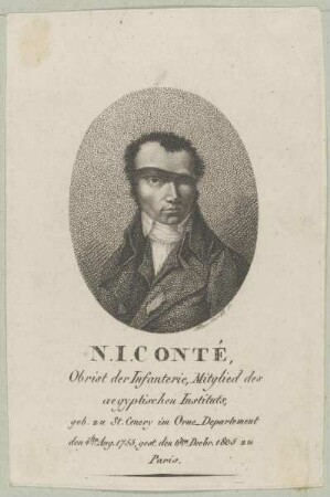 Bildnis des N. I. Conté