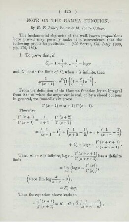 Note on the gamma function.