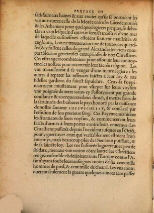 L' histoire des guerres faictes pur les Chrestiens contre les Turcs