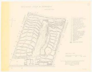 Friedhof Stolp: Grundriss 1:10000