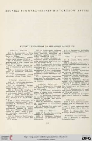 Kronika stowarzyszenia historyków sztuki