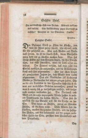 Sechster Brief.