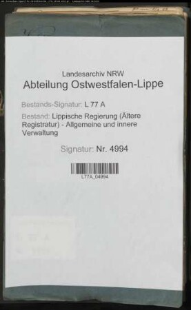 Gendarmerie - Polizei [Generalia] (berittene Polizei, Grenzschutzwache), Bd. 15