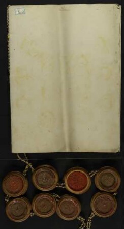 Ehevertrag zwischen Johann Jakob Schad von Mittelbiberach [Lkr. Biberach] und Cordula Regina Baldinger, Tochter des Ulmer regierenden Bürgermeisters Albrecht Baldinger.