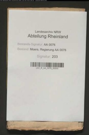 Salarienkassen-Rechnungen mit Belegen und Niederschlagsdekreten VII