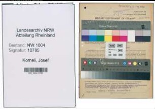 Entnazifizierung Josef Korneli , geb. 20.09.1912 (Angestellter)