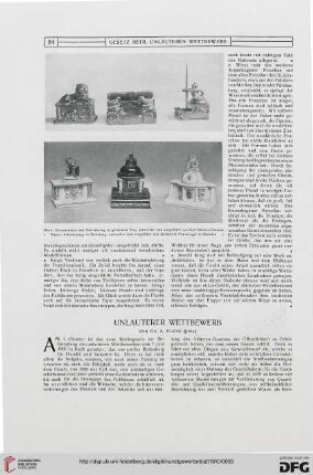 Unlauterer Wettbewerb
