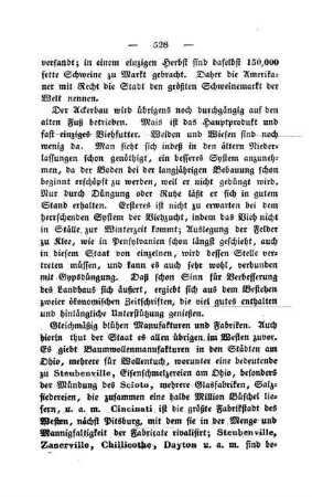 Fabriken; Taxen; Canäle und Eisenbahnen