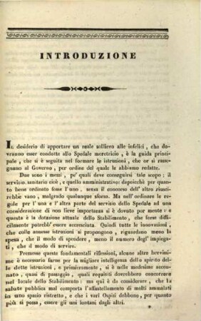 Istruzioni per lo Spedale meretricio di Palermo