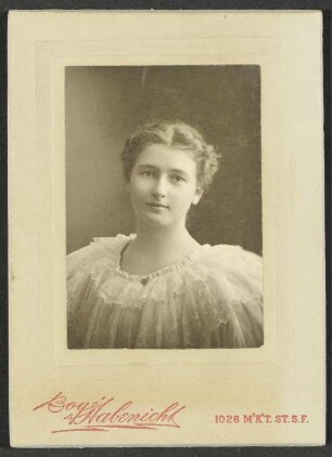 Wenzelburger, Anabel Elise (* 1879)