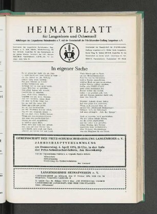 Hauptversammlung