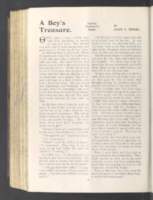 A boy's treasure