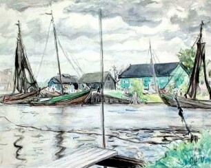 Fischerhafen in Holland