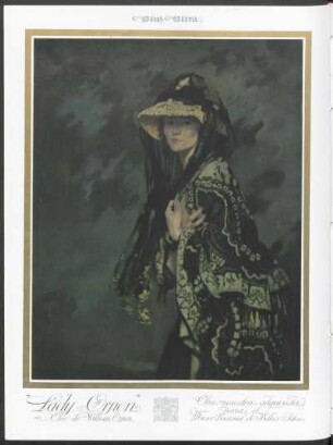 "Lady Orpen", óleo
