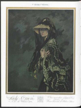 "Lady Orpen", óleo