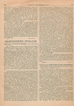 358-359 [Rezension] Strömberg, Bengt, Magister Mathias och fransk mendikantpredikan