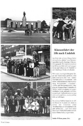 Klassenfahrt der 10b nach Undeloh