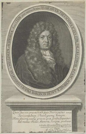 Bildnis des Ahasver Fritschivs