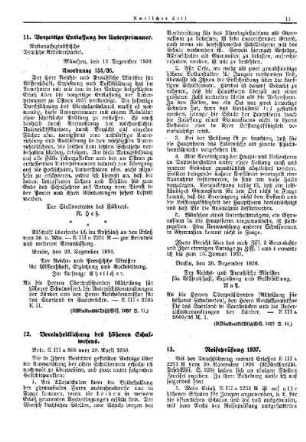 Vereinheitlichung des höheren Schulwesens : [Erziehung] ; [Für das Reich] ; [Amtliche Erlasse] ; [Amtlicher Teil]