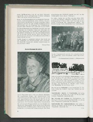 Annie Kienast 80 Jahre