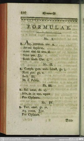 Formulae