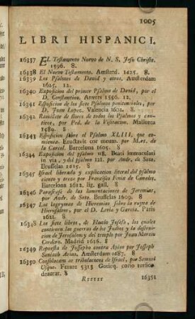 1005-1027, Libri hispanici