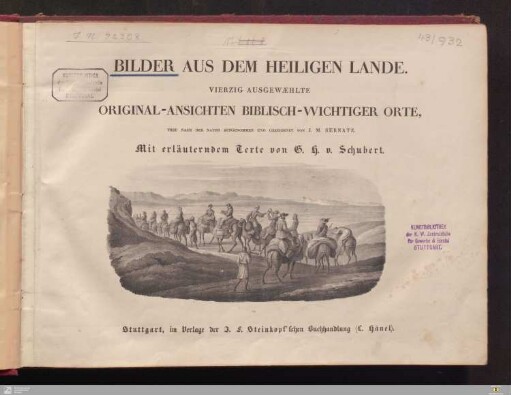 Bilder Aus Dem Heiligen Lande : Vierzig Ausgewaelte Original-Ansichten Biblisch-Wichtiger Orte