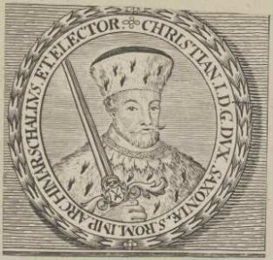 Bildnis des Christian I., Kurfürst von Sachsen