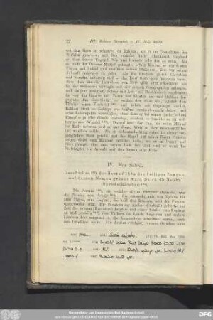 IV. Mār Sābhā.