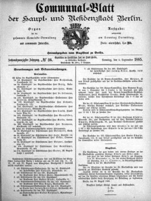 1885,30: No. 30, 6. September 1885