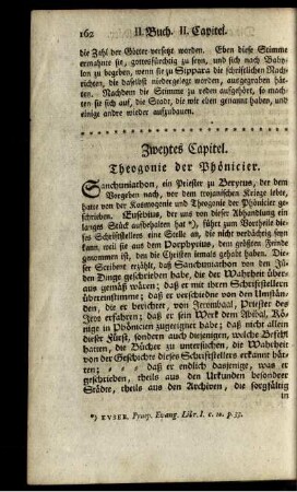 Zweytes Capitel. Theogonie der Phönicier