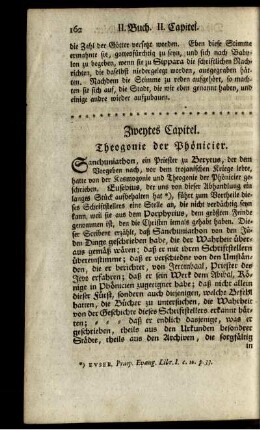 Zweytes Capitel. Theogonie der Phönicier