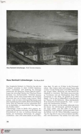 50: Hans Reinhold Lichtenberger
