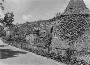 Deutschland. Büdingen. Stadtbefestigung mit Untertor (Jerusalemer Tor)