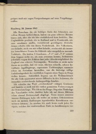 Hamburg, 28. Januar 1945