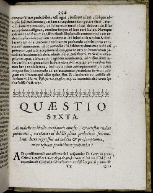 Quæstio Sexta. - Quæstio Decima.