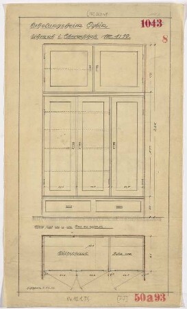 Erholungsheim Oybin, Schrank i. Obergeschoß