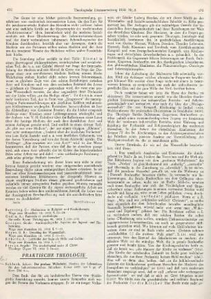 475-478 [Rezension] Schleth, Eckart, Der profane Weltchrist