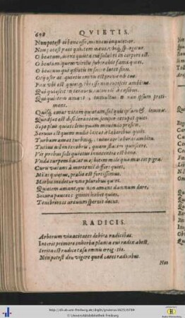 [R] Radicis – Rusticae rei.