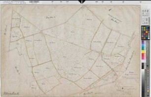 Burgsteinfurt (Steinfurt), Zusammenlegung Veltrup, Urkarte II Veltrup Flur 19
