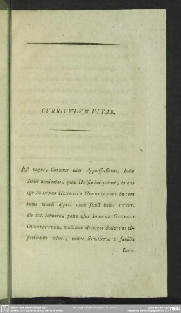 Curriculum Vitae